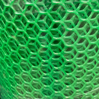 Grillage en plastique HDPE pour volailles, cages à poulets, volières, maille plate en plastique pour l'élevage, vente en gros