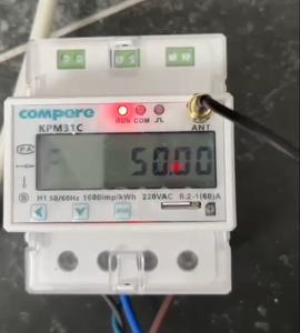 Dispositivo de Monitoreo de Voltaje Automático - Medidor Eléctrico Monofásico de Riel DIN con Pantalla LCD RS485, Precisión de 0.5S, 100A Máx., 80A Nominal - Product Image 6