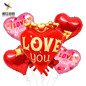 Globos de Helio de Aluminio con Forma de Corazón, con Diseño de Oso, para Graduación, Regreso a Clases, Día de San Valentín, Bodas, Ecológicos - Product Image 2