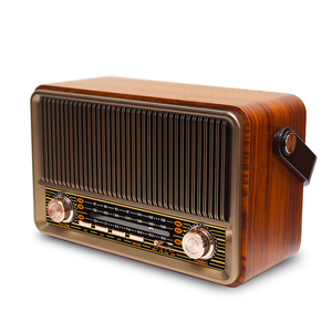 Bán buôn OEM chất lượng cao xách tay pin cổ điển điều khiển từ xa <span class=keywords><strong>Home</strong></span> FM AM SW Retro <span class=keywords><strong>Radio</strong></span> với USB TF - Product Image 3