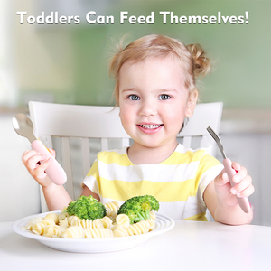 Juego de cucharas y tenedores de silicona duraderos respetuosos con el medio ambiente para bebés, juego de comedor de acero inoxidable para niños con mango de silicona, venta al por mayor - Product Image 2