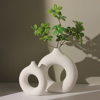 TONFO-Vase en céramique haut de gamme de style wabi-sabi pour décoration de la maison, artisanat créatif