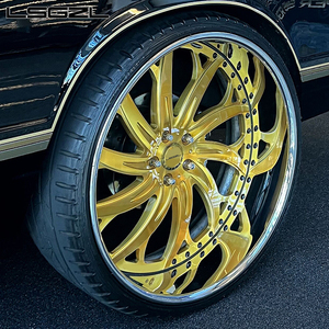Rueda Forjada NJQS Personalizada de 15-26 Pulgadas para Auto Deportivo Mercedes y Camioneta con 5x114.3 5x130 6x139.7 - Product Image 1