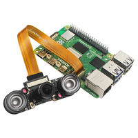 Module caméra Raspberry Pi 5 5MP 1080P OV5647 Vision nocturne optionnelle Grand angle IR-CUT FF MF Caméras CSI pour RPI 5 Pi5 Zero