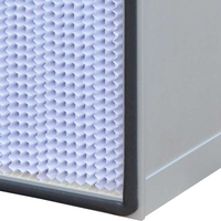 Filter HEPA Box Filter Efisiensi Tinggi 99,99% Filter Udara Desain Partisi Gelombang Pemisah Filter Aluminium Foil