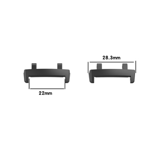 Adaptador de Correa de Reloj de Metal de 22 mm Compatible con el Conector de Correa <span class=keywords><strong>Huami</strong></span> <span class=keywords><strong>Amazfit</strong></span> <span class=keywords><strong>T</strong></span>-<span class=keywords><strong>REX</strong></span> 3 - Product Image 2