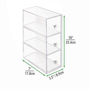 Acrylic <strong>Kitchen</strong> <strong>Pantry</strong>, Cabinet, Countertop Organizer Storage Station for Coffee, Tea, Sugar Packets - Product Image 6
