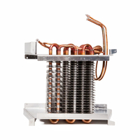 Evaporador de Aletas de Precisión de Servicio Ligero, Piezas Universales para Intercambiadores de Calor de Refrigeración para Diversos Equipos de Refrigeración
