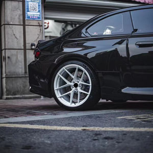 Rines de Aleación JJSEES de Cinco Radios 5*120.65 5*120 5*112 5*114.3 en Plata Pulida para Autos de Pasajeros, Rines Forjados para <span class=keywords><strong>Corvette</strong></span> C7 - Product Image 1