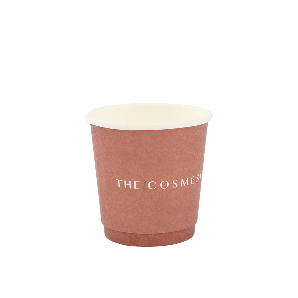 Chinese manufacturer custom size printed disposable double wall paper hot drink kraft paper coffee cups with your logo