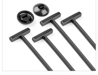 Attaches de câbles multifonctionnelles en nylon moulé par injection, clips double face à fixation universelle pour planchers de voiture