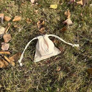 Personalized Raw Cotton <b>Drawstring</b> Dust Bag Customized Small Jewelry Packaging <b>Pouch</b> - Product Image 4
