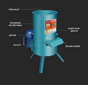 高条件野菜シュレッダーマシン家禽魚堆肥野菜廃棄物飼料加工機 - Product Image 2