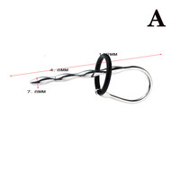 Sondes urétrales Dilatateurs urétraux Sondes en acier inoxydable Plugs pénien Sondes de dilatation pour hommes Jouets sexuels masculins Sondes de chasteté masculine Sondes CBT