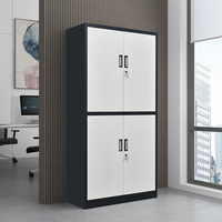 Armoire de rangement sécurisée et élégante en métal pour l'organisation de bureau armoires de rangement en acier