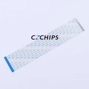 FC-0.5A-60P-150mm FFC Cable (Flexible Flat Cable) P=0.5mm Connector 60P 0.5mm 0.3mm Reverse - Product Image 1