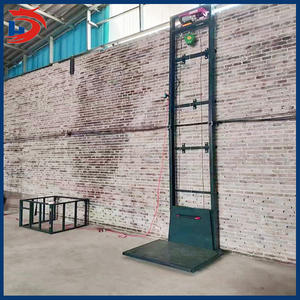 Küçük hidrolik asansör yük asansörü, 0.5 ton ve 3.5 metre yüksekliğinde, ev kargo taşıma asansör üreticileri ağırlığında. - Product Image 5