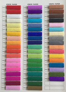 Bán Sỉ Giấy <span class=keywords><strong>Crepe</strong></span> Thủ Công Mỹ Nghệ Giấy <span class=keywords><strong>Crepe</strong></span> Màu Giấy <span class=keywords><strong>Crepe</strong></span> Tái Chế 180 Gsm Để Gói Quà - Product Image 6