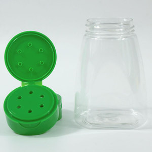 Botellas Vacías de Plástico PET para Condimentos, Salero y Pimentero con Tapa Abatible - Product Image 2
