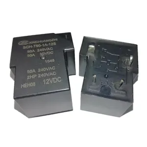 JQX-15F (T90) 12V Placa de relé 50A 250VAC Relé de potência