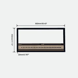 YOUPON Nuevo y Popular Estante de Pared Negro de Moda, Estante Combinado de Pared, Organizador de Pared para Soluciones de Almacenamiento en el Hogar - Product Image 3