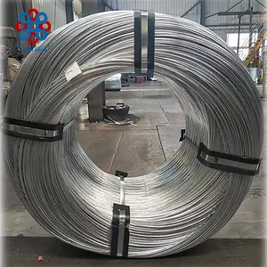 Sıcak satış fabrika 0.2mm-5.4mm sıcak daldırma galvanizli tel düşük karbonlu çelik