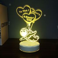 Lampe de nuit Anime en gros, lampe LED alimentée par USB, mini lampe de chevet décorative portable