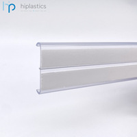 Support Hiplastics ABINC44 pour cassette de prix numérique Hanshow, ruban adhésif en mousse PVC, installation facile, couleur et taille personnalisées