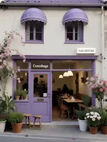 Auvents d'extérieur de style français, auvents trapézoïdaux décoratifs pour cafés, auvents pliants français