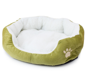 Großhandel Mehrfarbige Baumwolle Hochwertige Hunde betten Zubehör Leicht zu reinigen Luxus Welpen Haustier Hunde bett - Product Image 6