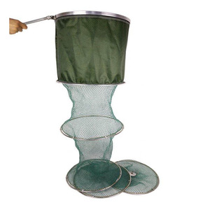 Red de mantenimiento de plástico de 2,5 m-5m para alimentador de pesca, red de pesca, Red de mantenimiento de pescado/protector de cesta de pescado, red fundida - Product Image 2