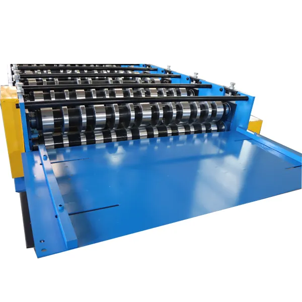 Metal Floor Deck Sheet Panel Roll Forming Machine Fully Automatic Production Line Tile Material Machinery For Sale