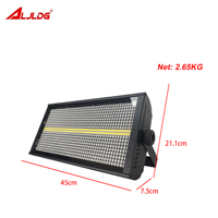 Lampe murale intégrée RVBW 8+8 segments à stroboscope, Lampe de table de danse, Éclairage DMX à commande vocale pour discothèque, KTV, bar, DJ