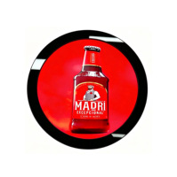 Pantalla LCD Circular de 23.6 Pulgadas para Interiores, Señalización Digital Circular para Centros Comerciales y Tiendas Minoristas