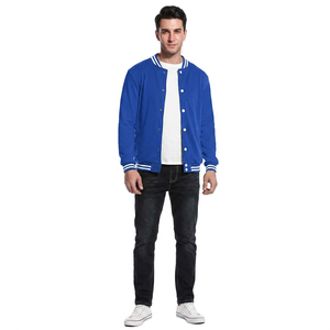 Chenille Embroidered Winter Streetwear <b>Men's</b> Cotton <b>Baseball</b> Letterman <b>Jacket</b> Stand Varsity <b>Jackets</b> OEM Service FINER THREADS - Product Image 1