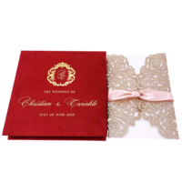 Caja de Regalo de Terciopelo Personalizada, Caja Magnética para Invitaciones de Boda, Empaque Premium Colorido con Logotipo en Lámina Dorada