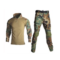 <strong>Best</strong> <strong>Selling</strong> Outdoor Training Camouflage Shirts And Pants Frog Digital Woodland <strong>Clothes</strong> Camouflage Suit Uniform