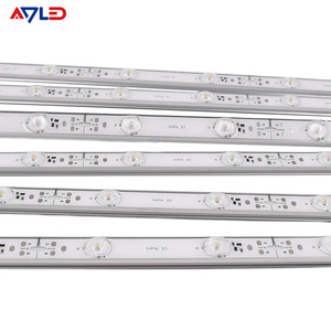 Barre lumineuse LED d'extérieur rétroéclairée à diffusion mobile IP67 12V/24V 14 LED 16,8W pour enseigne publicitaire, panneau lumineux à grille, barre lumineuse LED à volet - Product Image 1