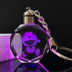 พวงกุญแจ<span class=keywords><strong>โด</strong></span>ราเอมอนเลเซอร์<span class=keywords><strong>รูป</strong></span>กล่องเก็บของแบบกำหนดเอง,พวงกุญแจติดกระจกคริสตัลของที่ระลึกของขวัญส่งเสริมการขาย - Product Image 4