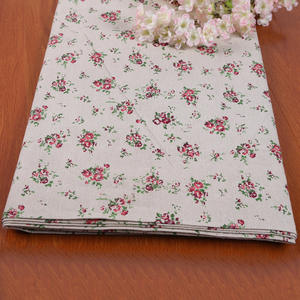 أريكة ستائر مصنوعة يدويًا مصنوعة يدويًا من نسيج الكتان والقطن المطبوع على شكل وردة للحديقة - Product Image 6