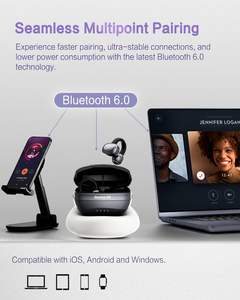 <span class=keywords><strong>A50</strong></span> oreja abierta inalámbrica para auriculares Bluetooth 6,0 5,3G comodidad sin peso 48H tiempo de reproducción 3D auriculares TWS con cancelación de ruido - Product Image 5