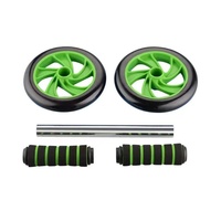 Roue abdominale pour hommes avec double roulettes, équipement de fitness pour entraînement à domicile, modèle F-212, 0,7 kg, fabriqué à Zhejiang Jinhua