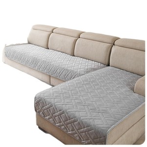 <b>Sofa</b> <b>Cover</b> Modular <b>Sofa</b> 76 X 152 X 30 Cm Diamond Pattern Waterproof Pet Protection Modern Style Solid Color - Product Image 2