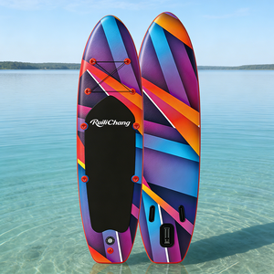 กระดานพายตกปลาแบบเป่าลม ดีไซน์ใหม่ ผลิตตามสั่ง (OEM) กระดานโต้คลื่นแบบเป่าลมสำหรับตกปลา พายเซิร์ฟ - Product Image 1