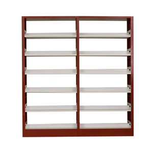 Estantería metálica para libros de uso escolar/oficina/hogar con patas ajustables MINNO - Product Image 2