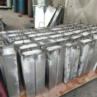 Machine de fabrication de blocs de glace en saumure Afrique du Sud 300kg 500kg/jour à refroidissement par air industriel 1T 2T 5 T 10 15 tonnes
