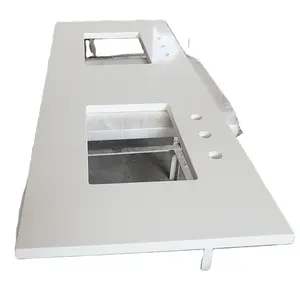 KKR耐沾污固体表面和石英石用于厨房岛柜台顶部