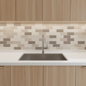 Fregadero de cocina de cuarzo de un solo seno, rectangular, de 30 pulgadas, de montaje bajo encimera, diseño contemporáneo, fácil de limpiar - Product Image 2