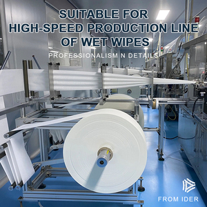 Nhà máy tùy biến 40-150gsm Viscose Polyester spunlace không dệt vải cuộn Spun nhà sản xuất vải không dệt cho khăn lau ướt - Product Image 6