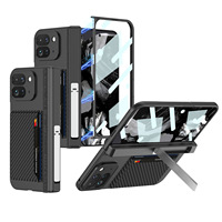 Haute qualité pour Google Pixel 9 Pro pli étui de téléphone pliant magnétique côté Pack support carte Pack carte couverture